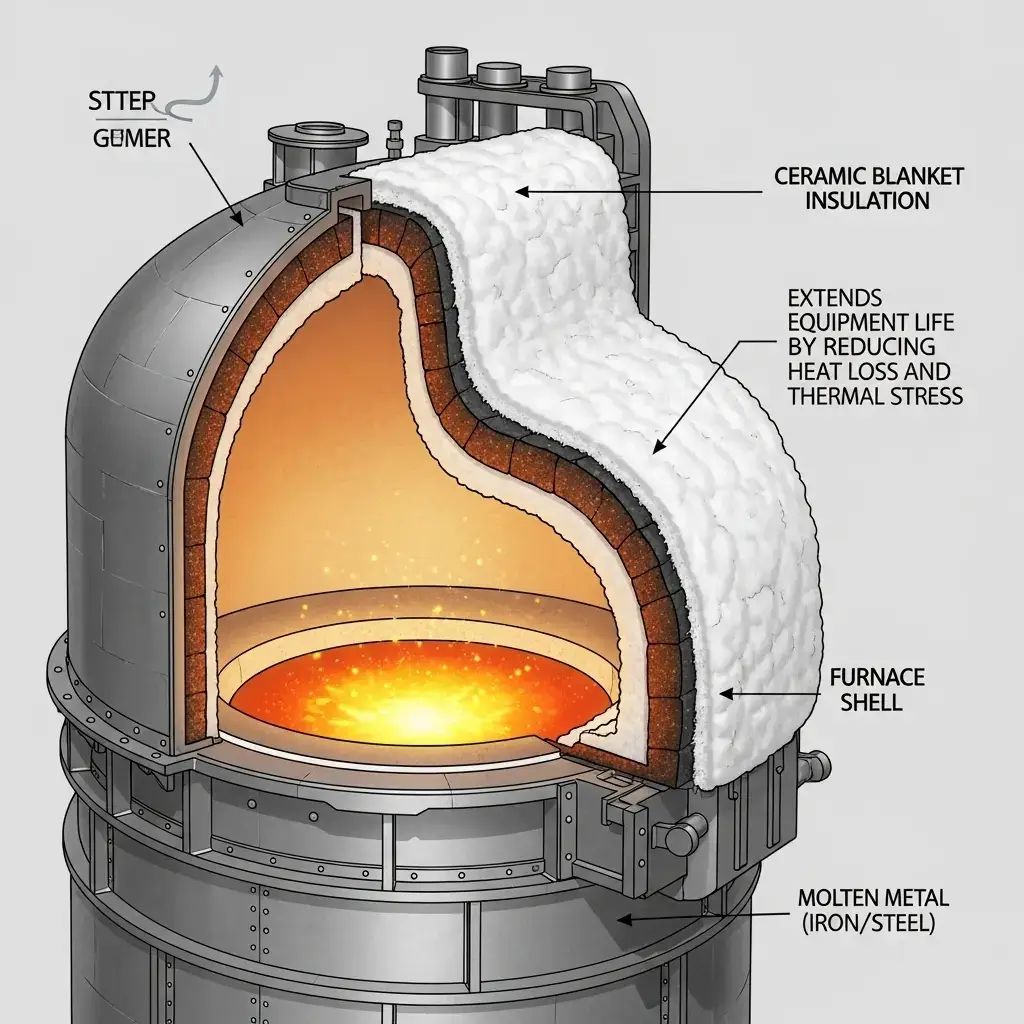 Life Role of Ceramic Blanket